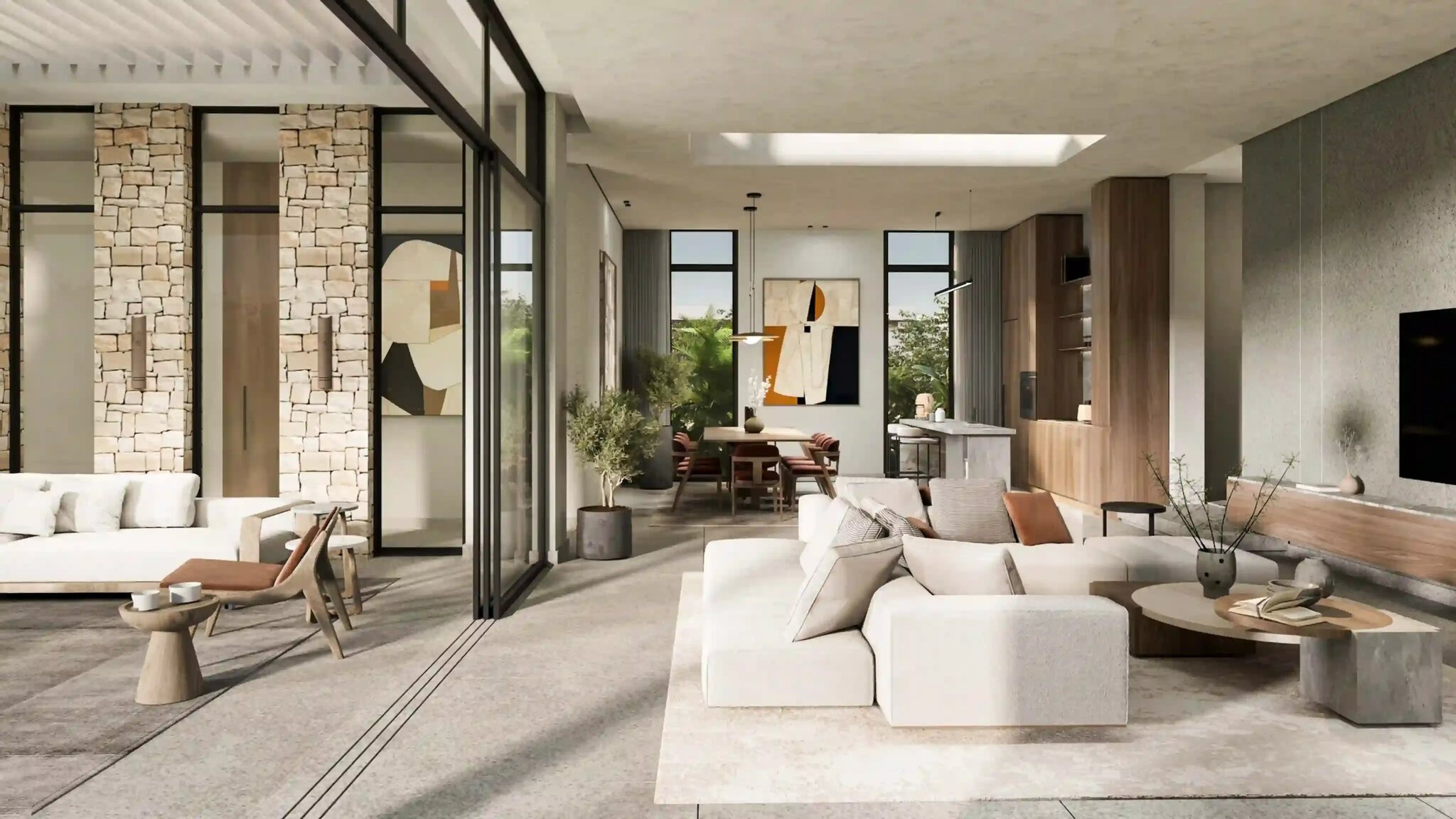 Living room, interior